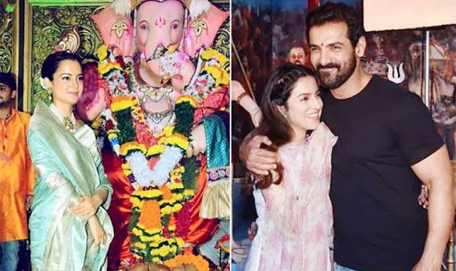 Kangana Ranaut, John Abraham And Others Seek Bappa’s Blessings