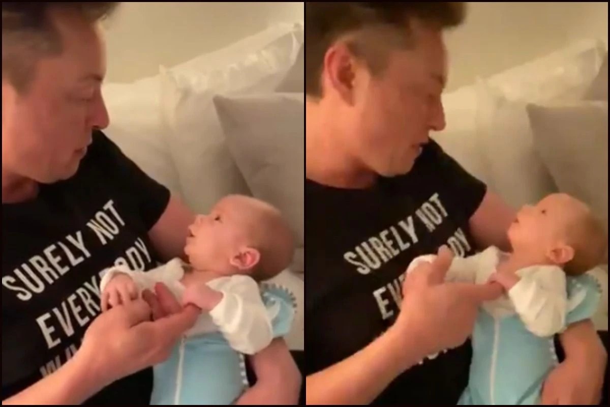 Elon MuskBaby X’s Cuddly Video is so Wholesome, we Just Cannot Stop