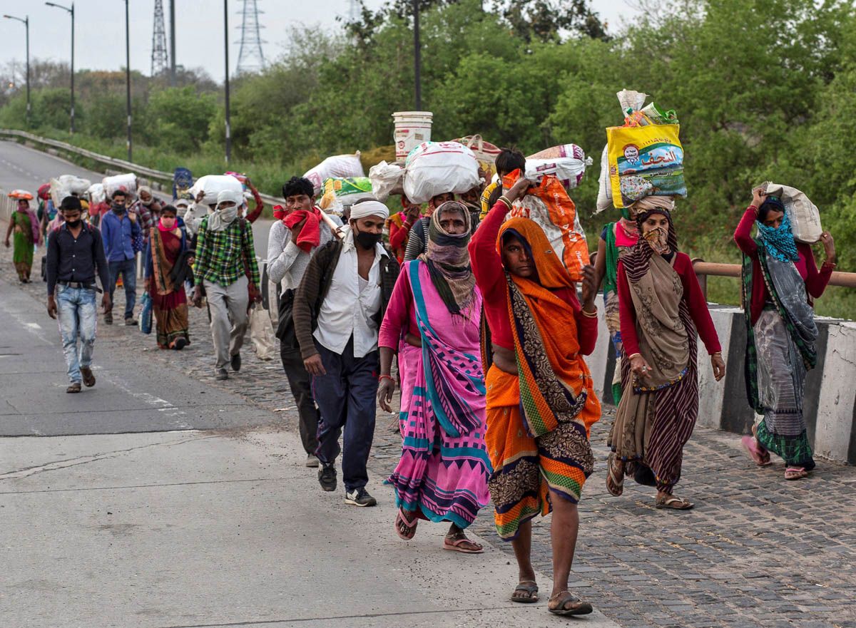 Over 1 Crore Migrant Workers Walked Back to Their Home States During