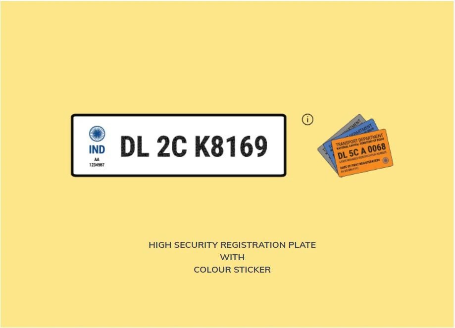 HSRP and Colourcoded Fuel Stickers For Vehicles in Delhi How to Apply