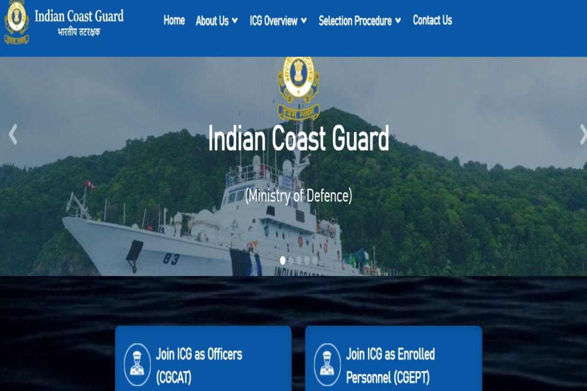 Indian Coast Guard (ICG) AC Recruitment 2022 Apply For 71 Posts From