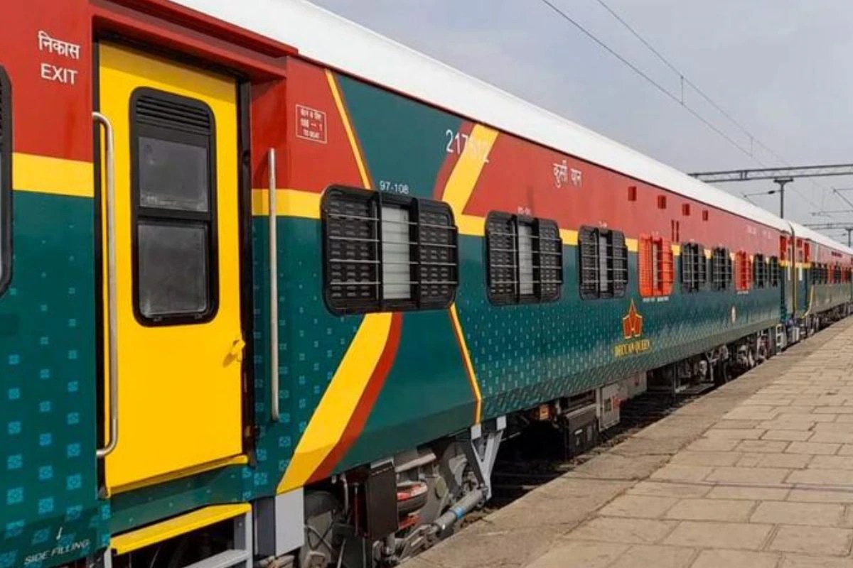 First Look New MumbaiPune Deccan Queen Train Rolls Out From Chennai
