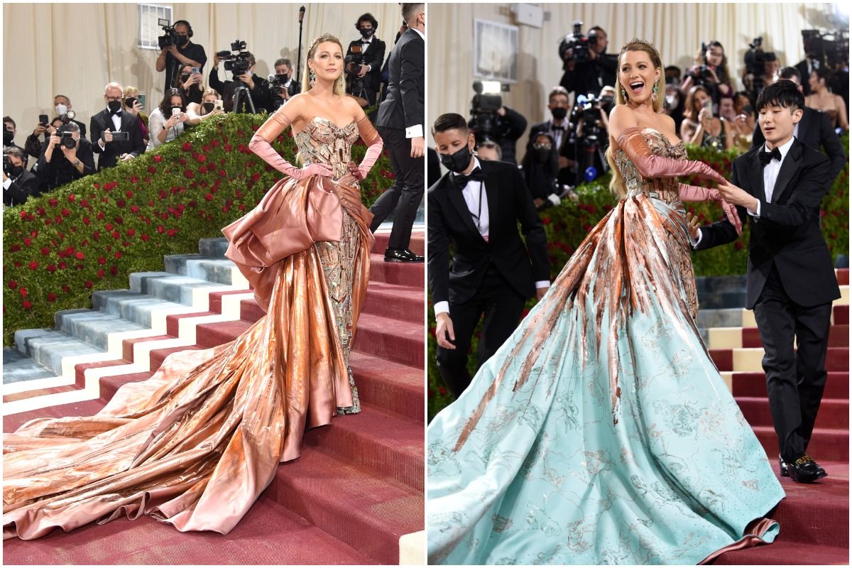 Blake Lively Trends Big as Her Met Gala 2022 Gown Changes From Copper