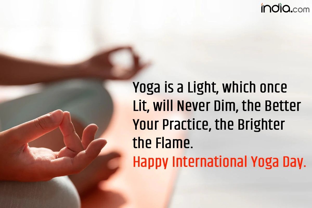 Happy International Yoga Day 2022 Messages, Wishes, Motivational Quotes