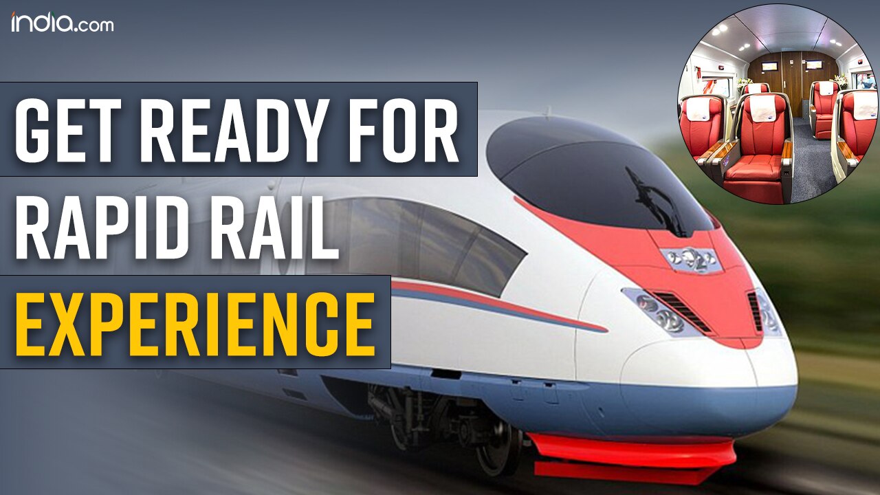 Video DelhiMeerut Regional Rapid Transit System All Set To Cover Its