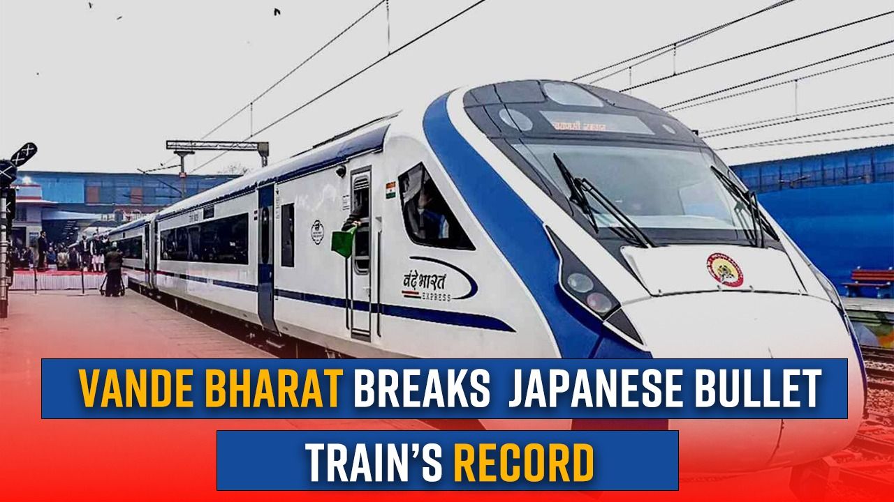 With 100 KMPH Speed In 52 Seconds, Vande Bharat Express Beats Japanese