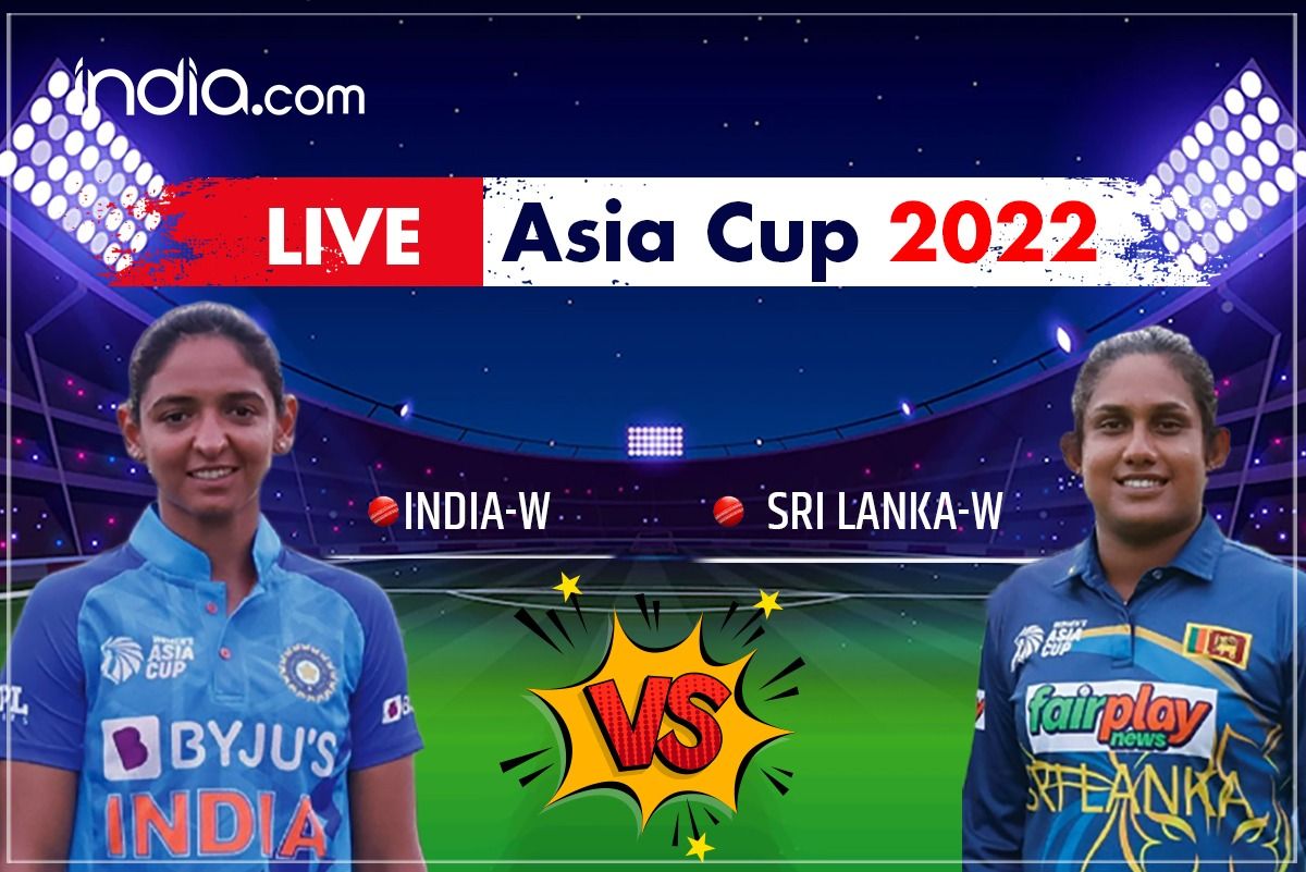 LIVE INDW vs SLW Womens Asia Cup 2022 Harmanpreet Kaur and Co Aim