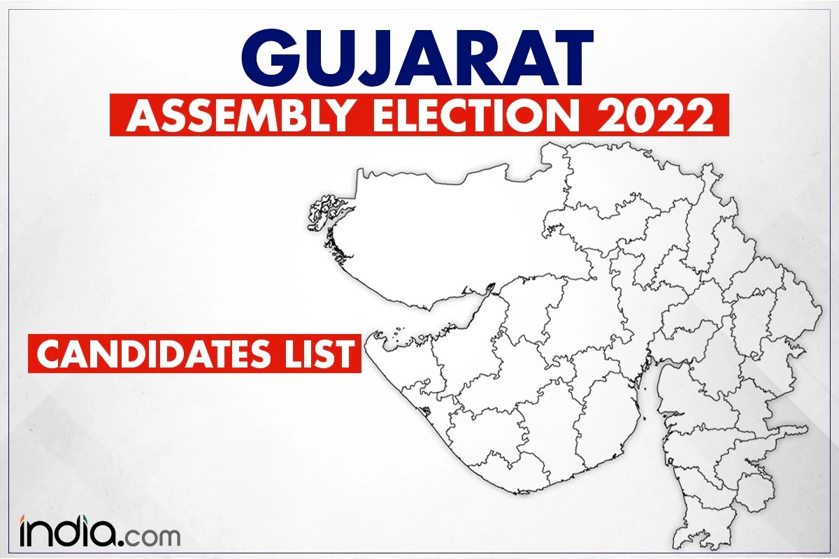 Gujarat Election 2022 Full List of Partywise Candidates and Their
