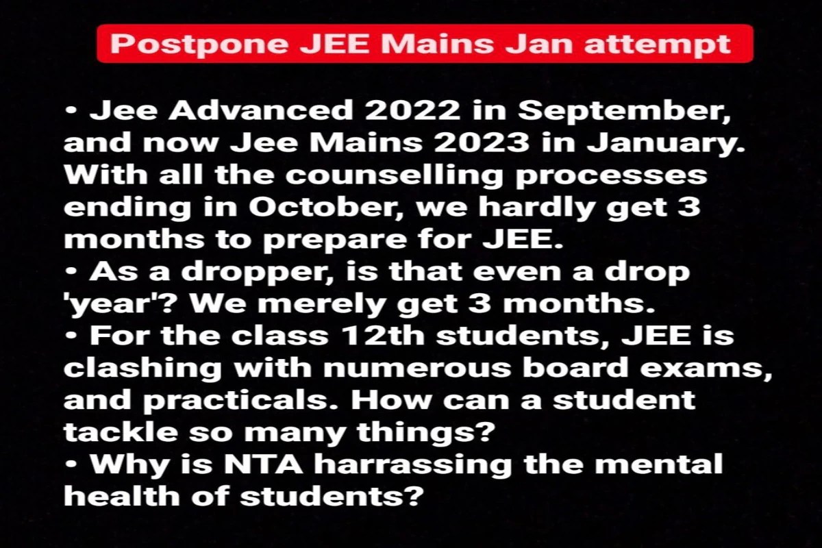 JEE Main 2023 Key Controversies 75 Per Cent Eligibility Criteria, To