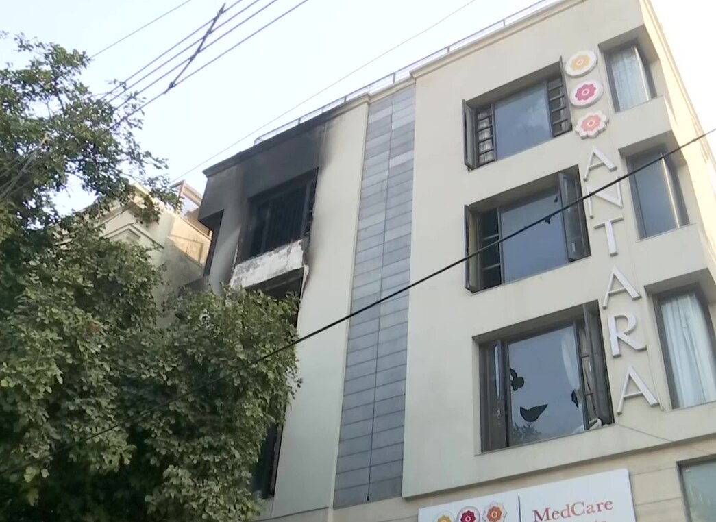 Massive Fire At Nursing Home In Delhi's Greater Kailash Area; 2 Dead