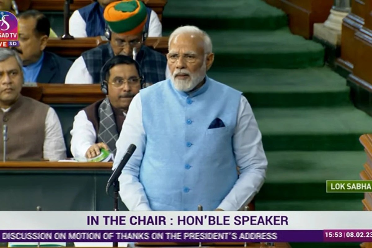 PM Modi Parliament Speech LIVE Updates India Getting Free From