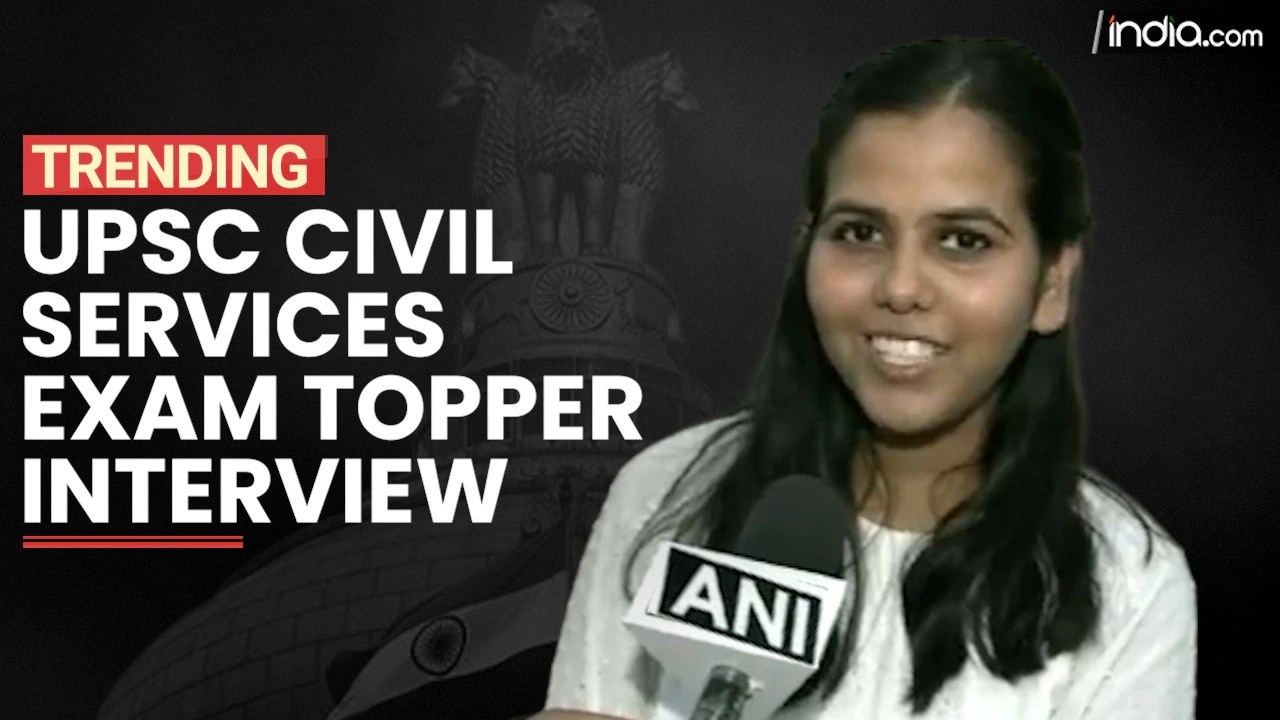UPSC Civil Services Exam Topper