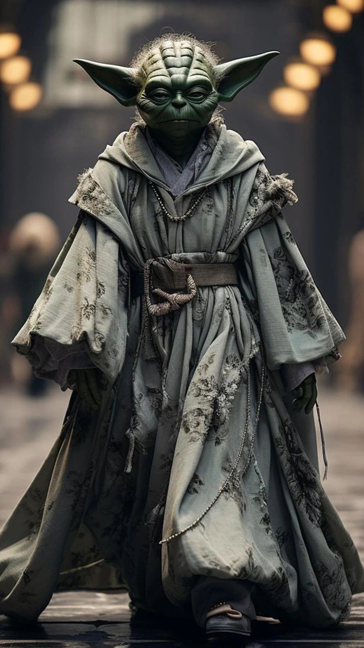 Star Wars Characters Walk The Ramp As Fashion Icons