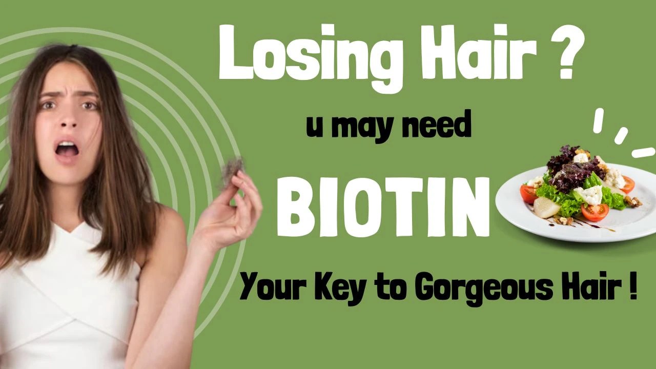 Hair Fall Remedy Biotin for Strong, Beautiful Hair!
