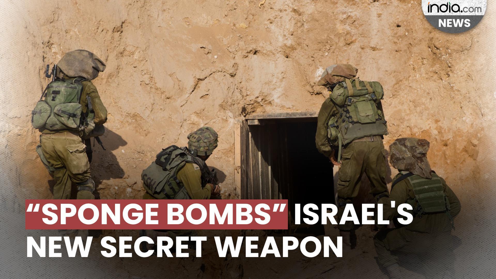 “Sponge Bombs” Israel’s New Secret Weapon To Seal Off Hamas’ Tunnels
