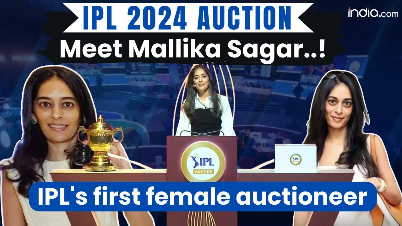 IPL 2024 Auction Who is Mallika Sagar, the IPL’s first female