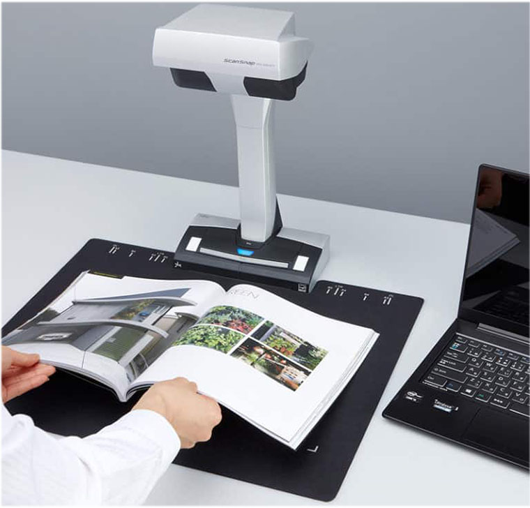 Fujitsu Ricoh ScanSnap SV600 Overhead Scanner (A3) InkStation