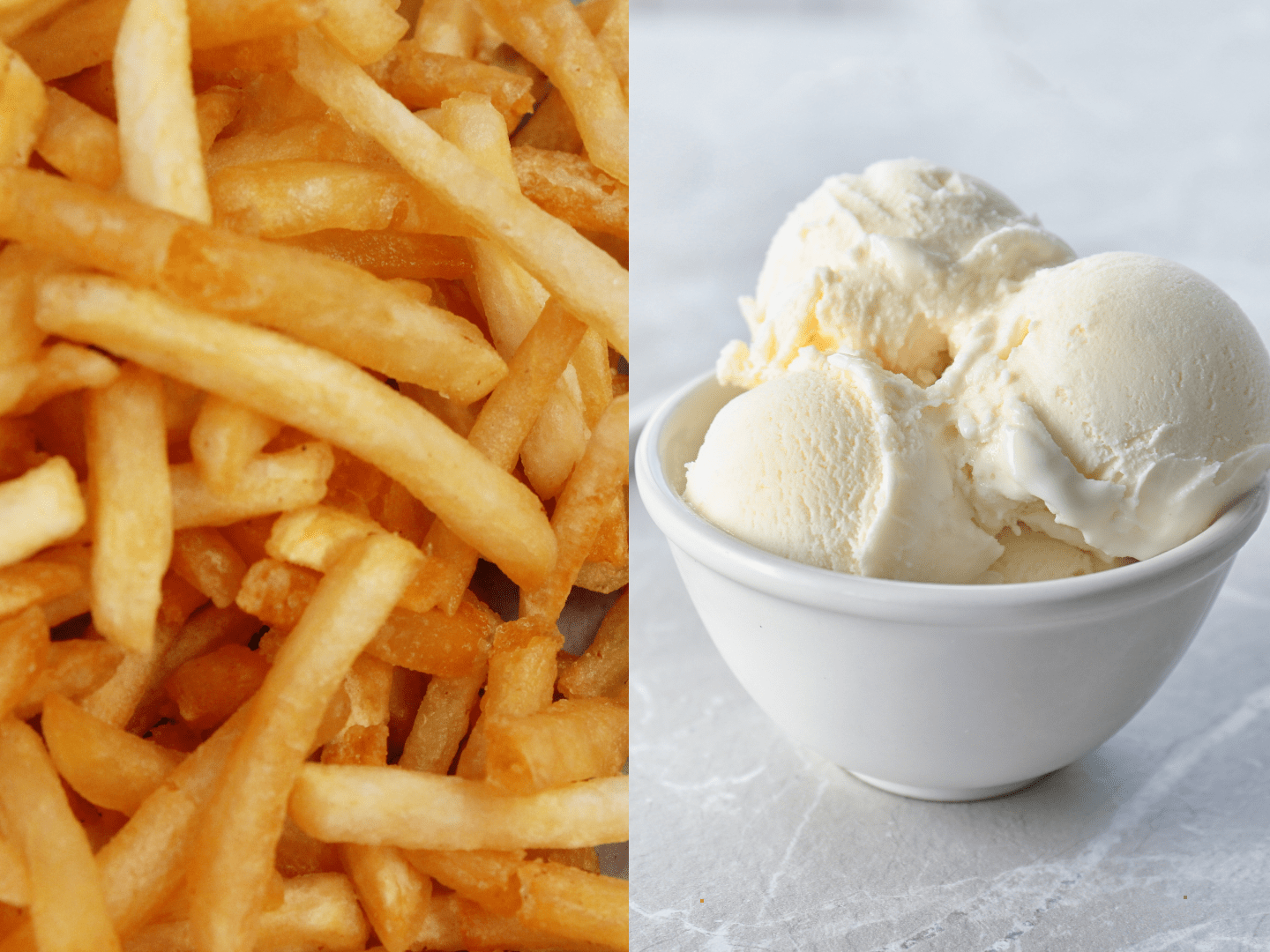 French fries in ice cream, pickles and peanut butter, and other bizarre