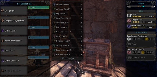Monster Hunter World MHW Early and EndGame Builds For Greatswords, Hammer, Longswords