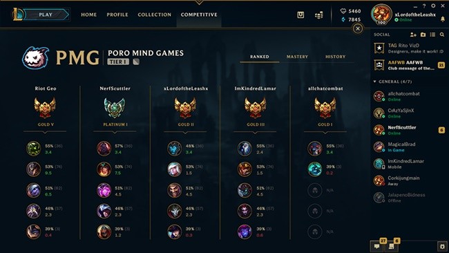 Riot Games Announces a New Tournament Game Mode in League of Legends Clash Inven Global