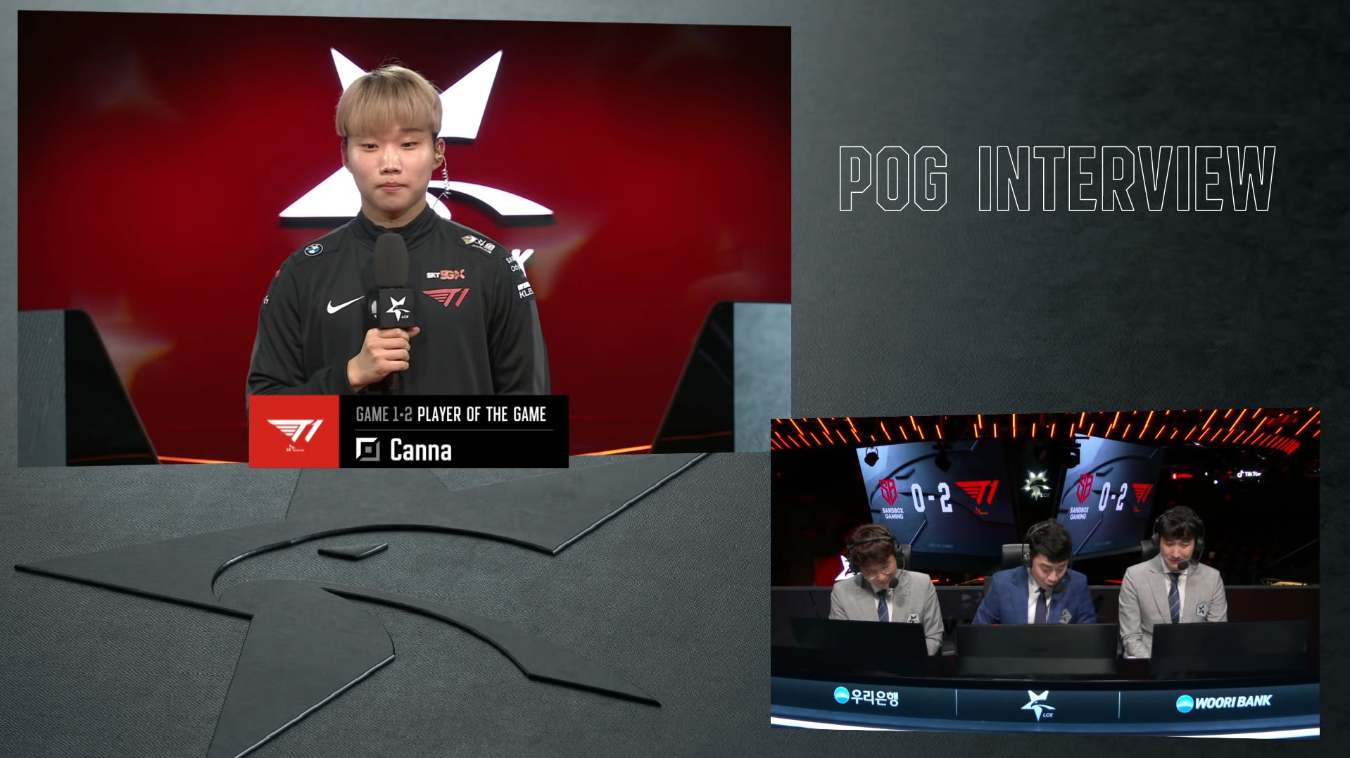 T1 Canna "I already took down Kiin, and although Nuguri is scary, I’ll work hard to take him