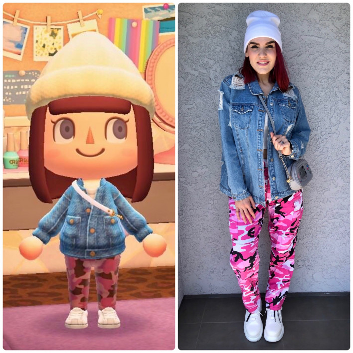Mandie "GeekyGlamorous" Roman recreates Animal Crossing villager's looks IRL Inven Global