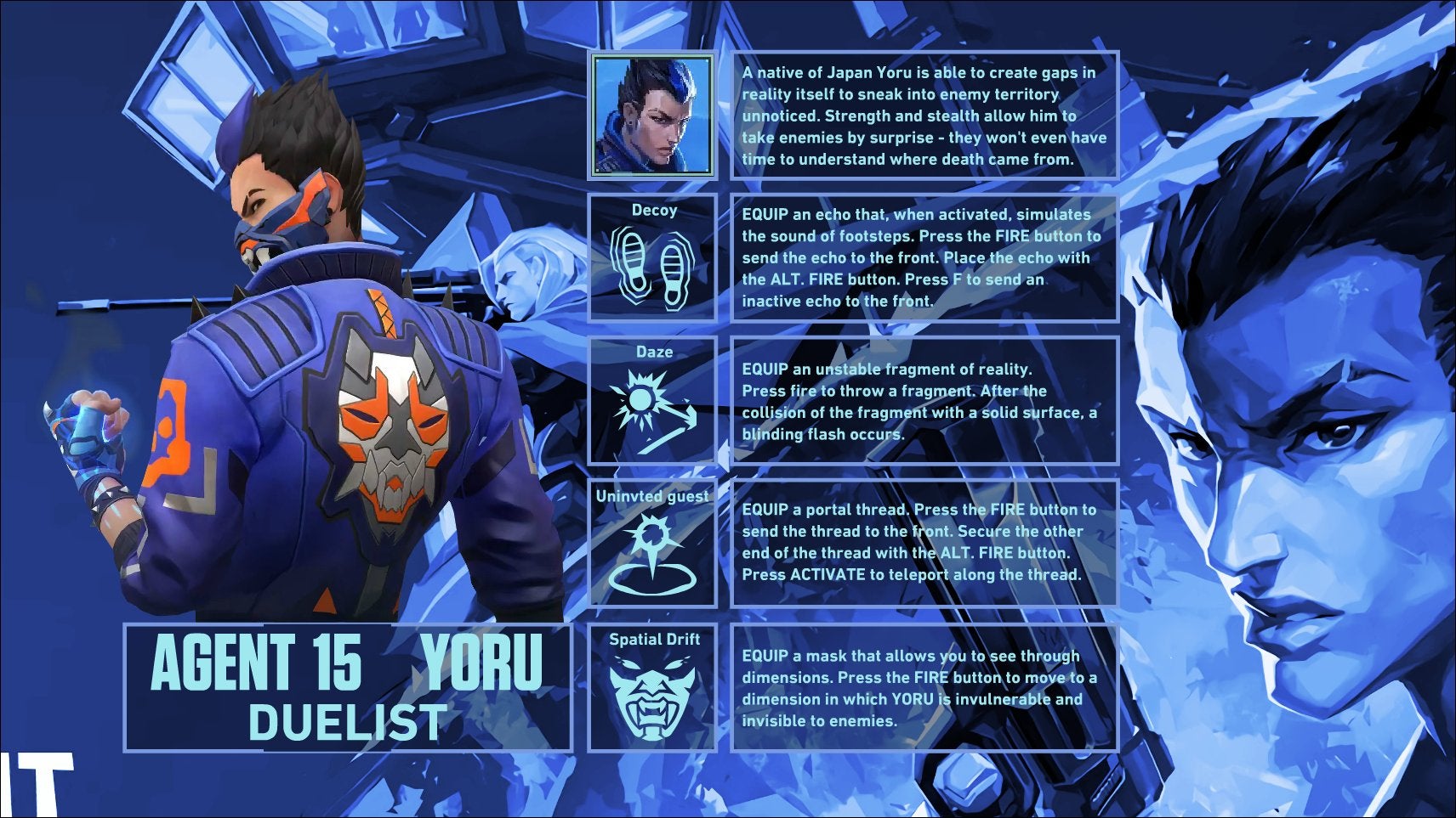 New VALORANT agent unveiled. Meet Yoru, coming in Episode 2 Inven Global