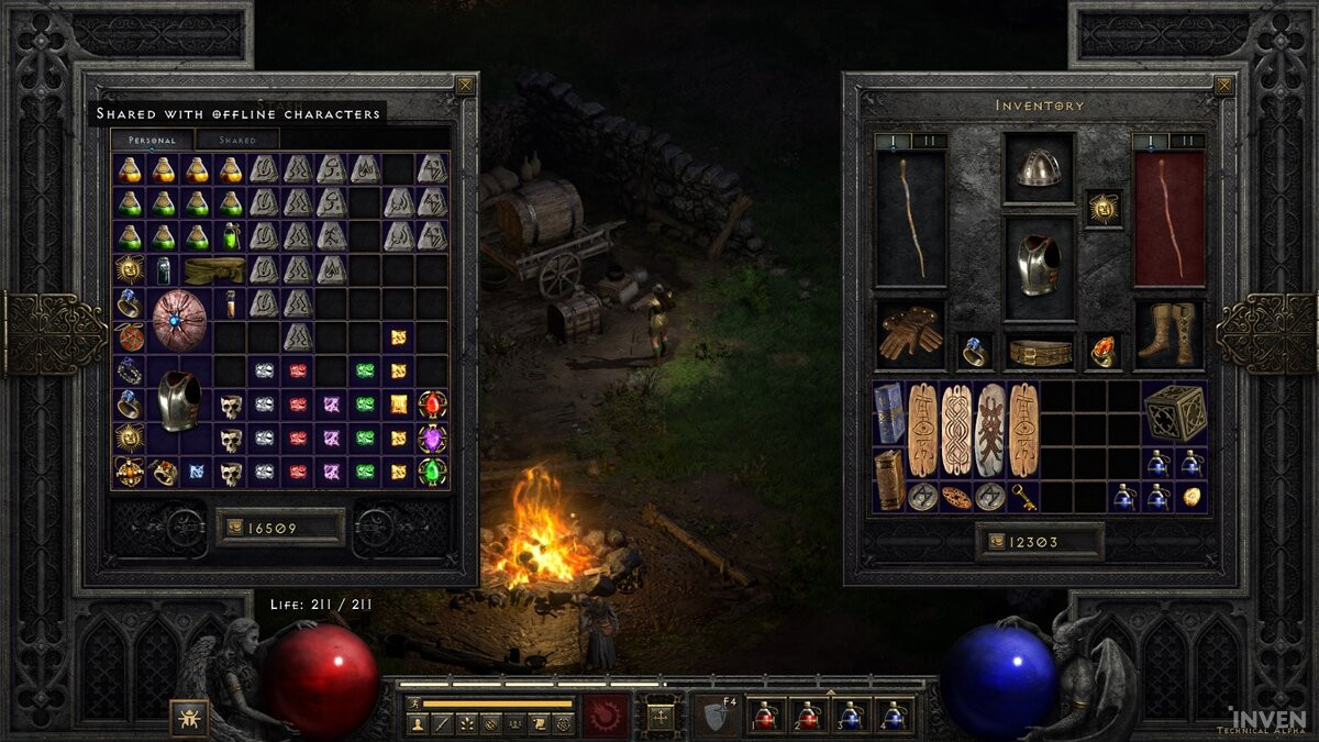[Review] Diablo 2 Resurrection — Big stash, clear graphics