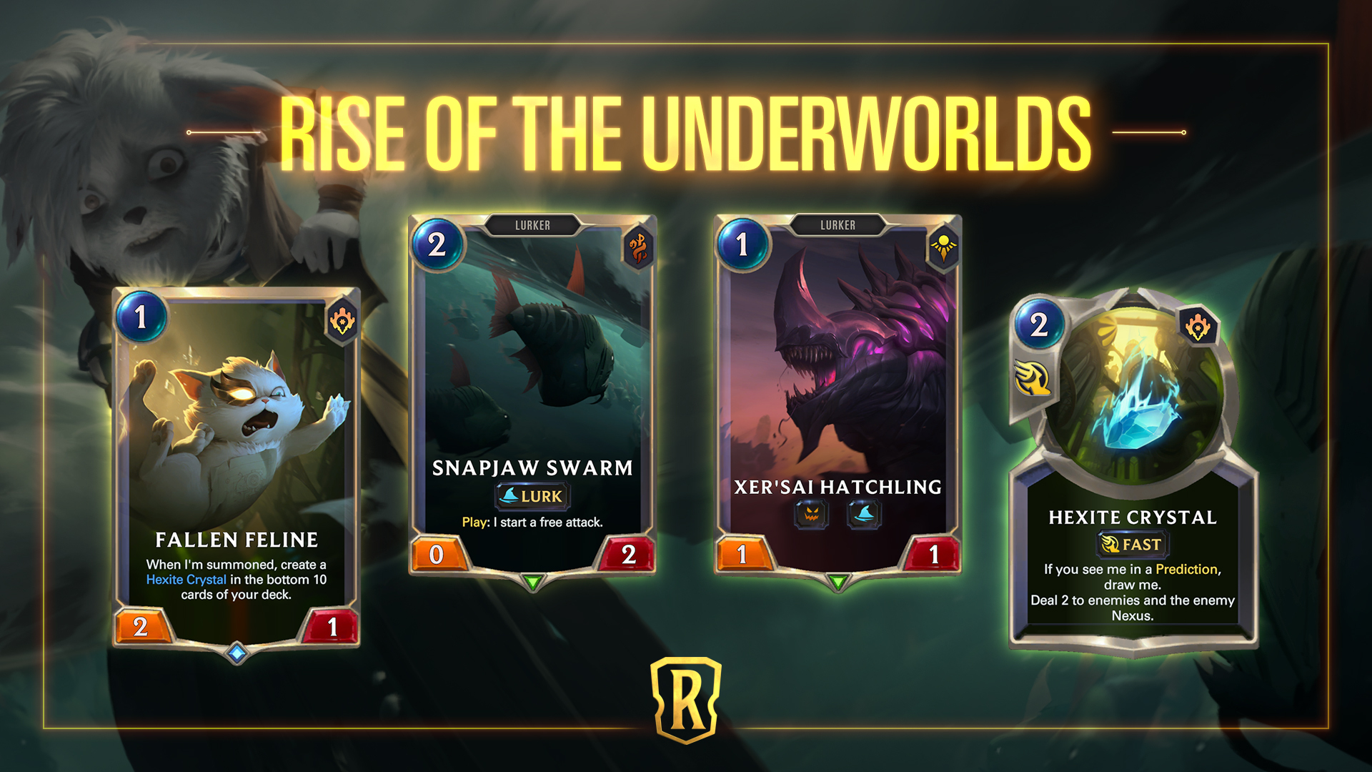 Pyke, Ekko and Rek'Sai coming to Legends of in Rise of the Underworlds expansion