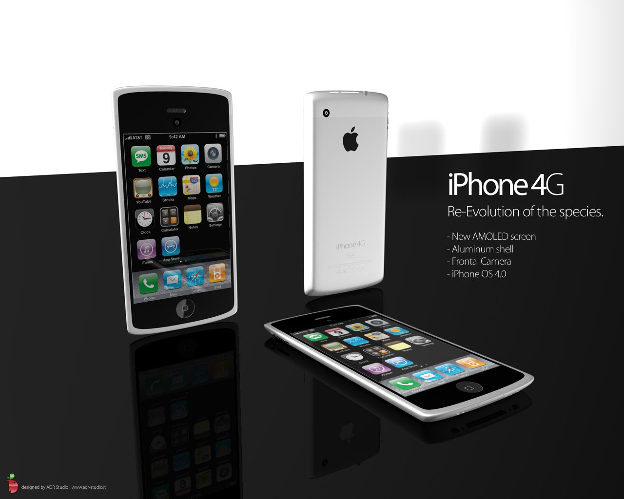Un beau Concept 3D de l'iPhone 4G iPhoneAddict.fr