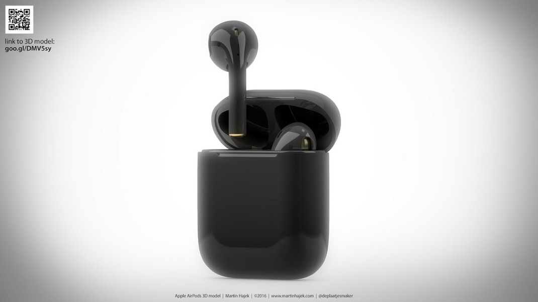 AirPods et pourquoi pas une version Noir de Jais ? (concept
