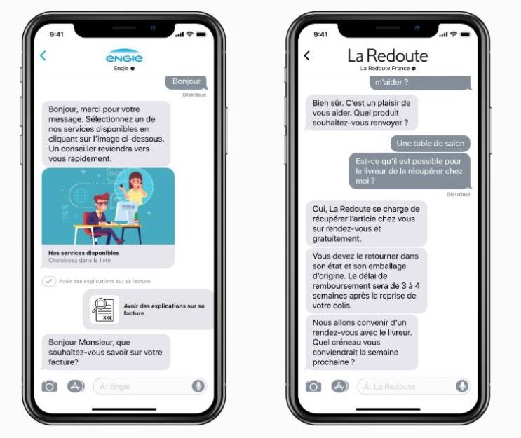 iMessage Apple lance Business Chat en France et dans d