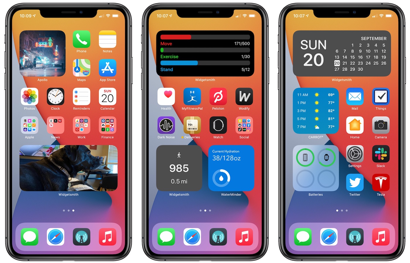 Widgets iOS 14 non, Widgetsmith ne vole pas vos données iPhoneAddict.fr