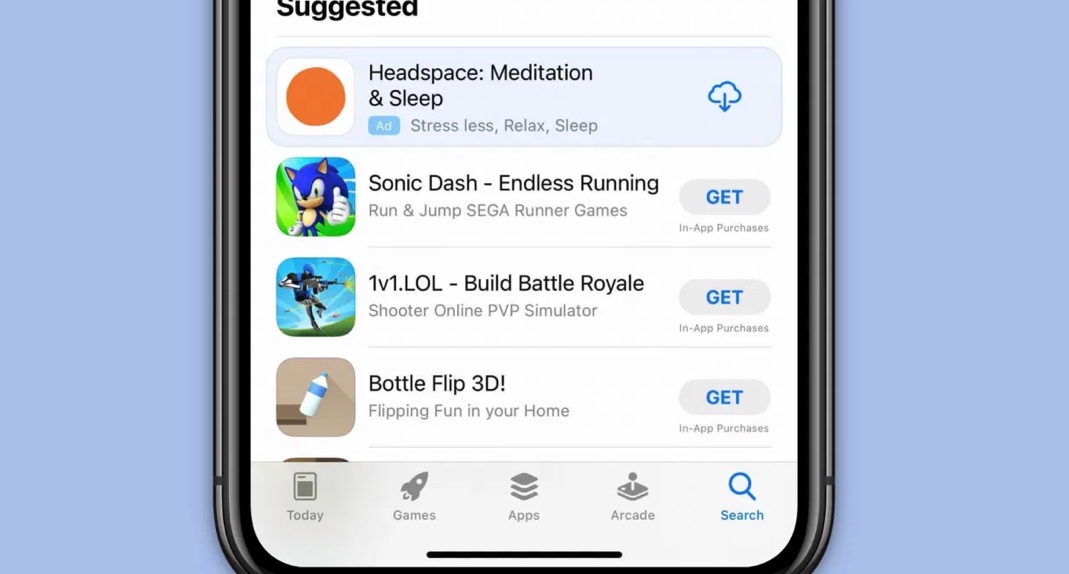 All the apps and games you might want. Apple sta testando nuovi spazi pubblicitari su App Store ...