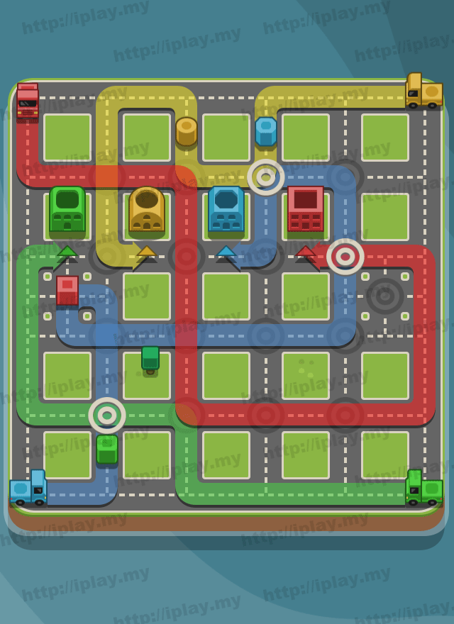 RGB Express Mini Truck Puzzle Answers iPlay.my