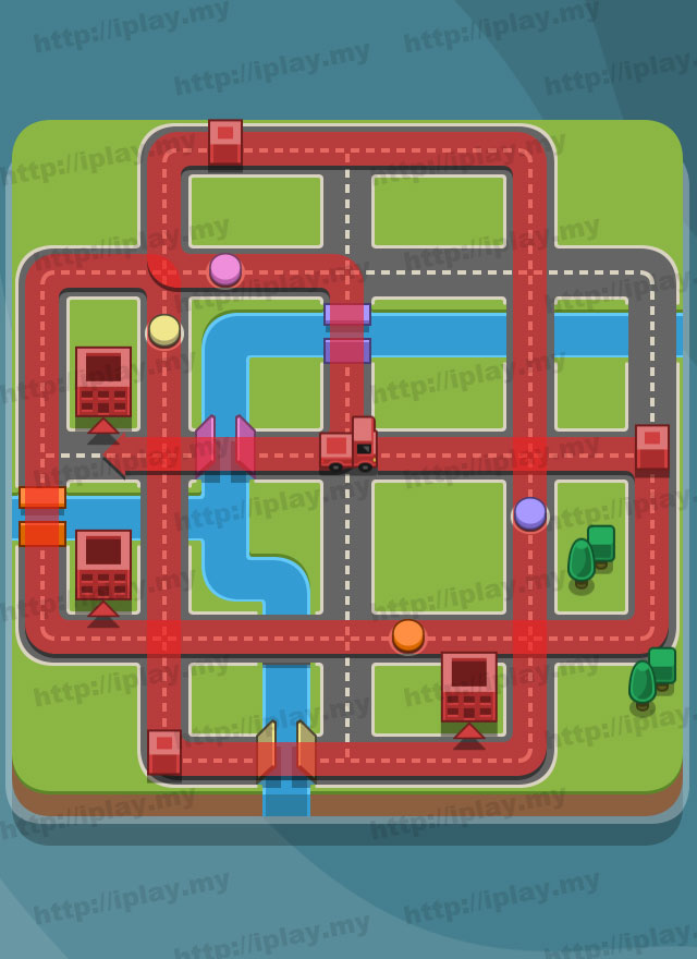 RGB Express Mini Truck Puzzle Answers iPlay.my