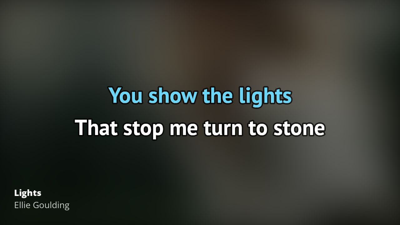 Ellie Goulding Lights Karaoke 🎵