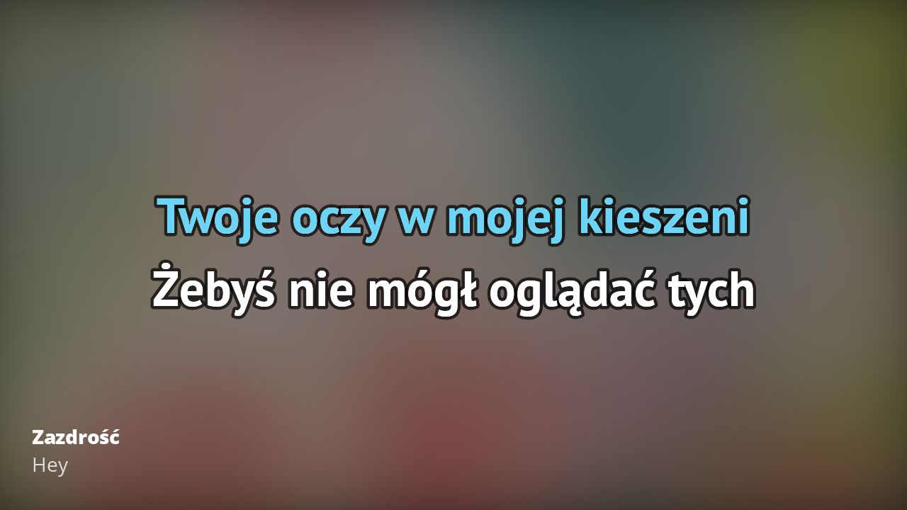 Hey Zazdrość Karaoke 🎵