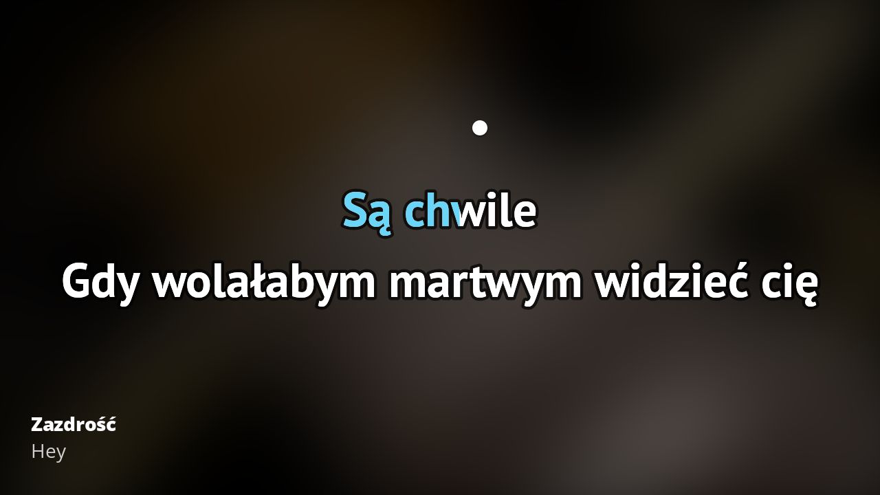 Hey Zazdrość Karaoke 🎵