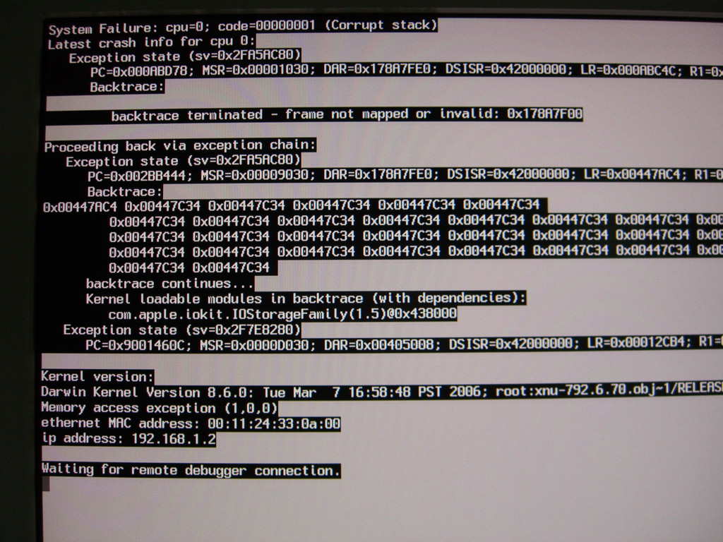 Gray Screen of Death Jasongraphix