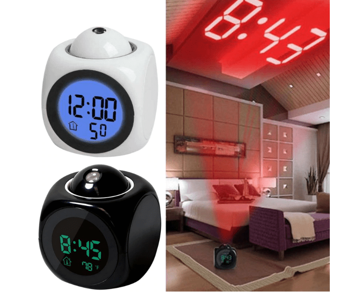 Buy New Creative LCD Snooze Clock 77410 Price in Qatar, Doha