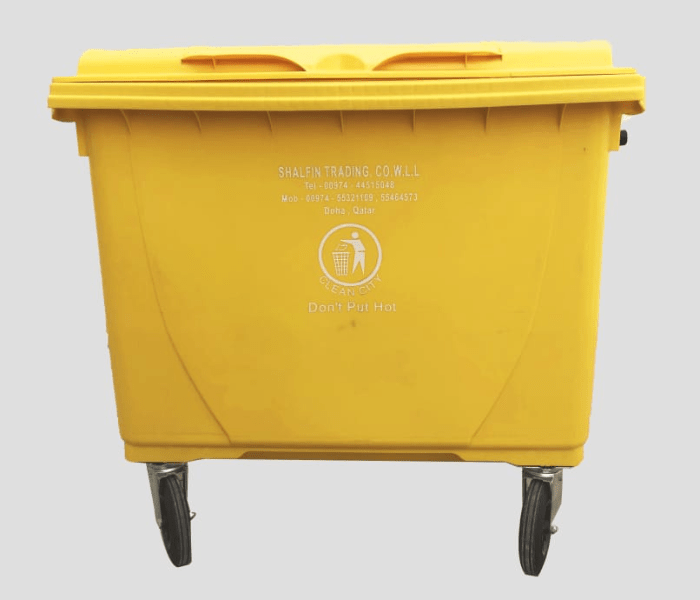 Buy Trash Can 660Litre Garbage Bin84309 Price in Qatar, Doha