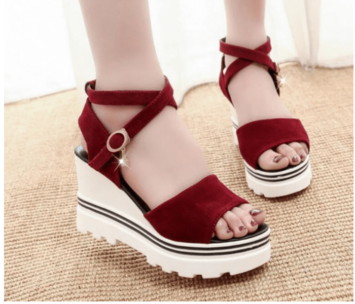 Buy New Summer High Heels Wedges E82721 Price in Qatar, Doha
