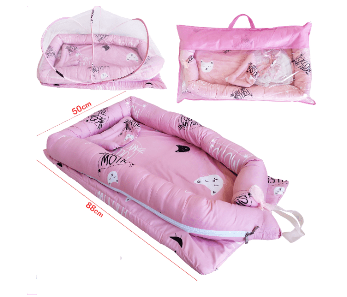 Buy Baby Nest Bed With Pillow 280109287 Price in Qatar, Doha