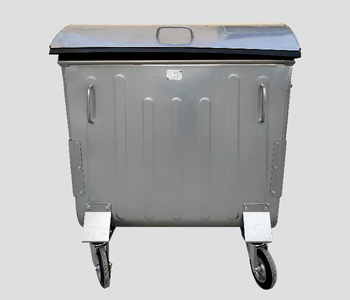 Buy 23 Metal Waste Bin 1100 Litre115116 Price in Qatar, Doha