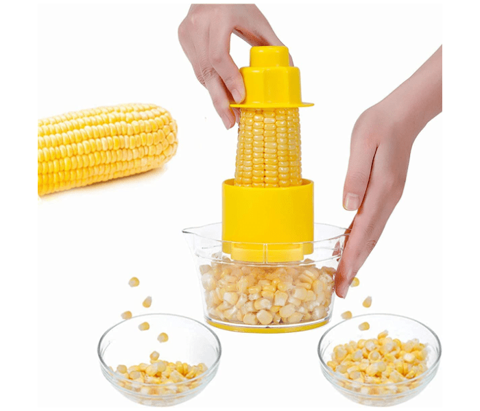 2 Pcs Stainless Steel Multifunctional Peeler Corn Stripper, Vegetable