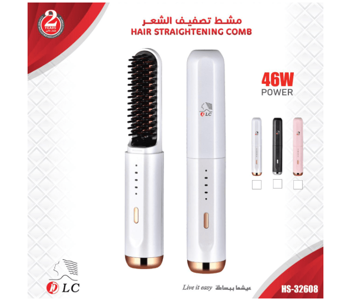 DLC HS32608 Hair Straightening Comb 122728