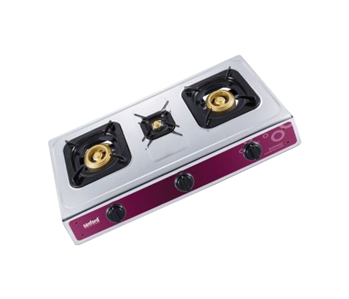 Buy Sanford SF5354GC 3 Burner Stai17754 Price in Qatar, Doha