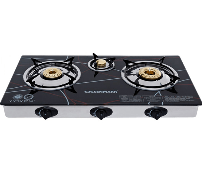Olsenmark OMK2197 Stainless Steel 3 Burner Gas 829