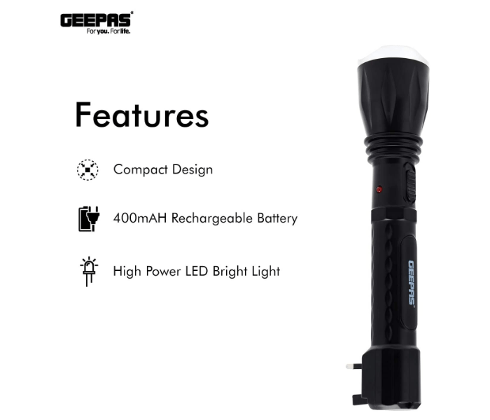 Buy Geepas Torch GFL5578 4V 400 mAh1109 Price in Qatar, Doha